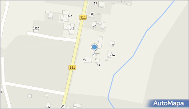 Orzech, Bytomska, 41, mapa Orzech