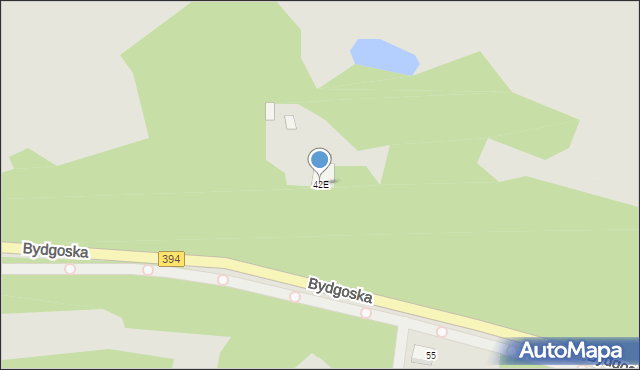 Solec Kujawski, Bydgoska, 42E, mapa Solec Kujawski