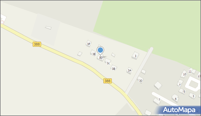 Stara Bystrzyca, Bystrzycka, 3D, mapa Stara Bystrzyca