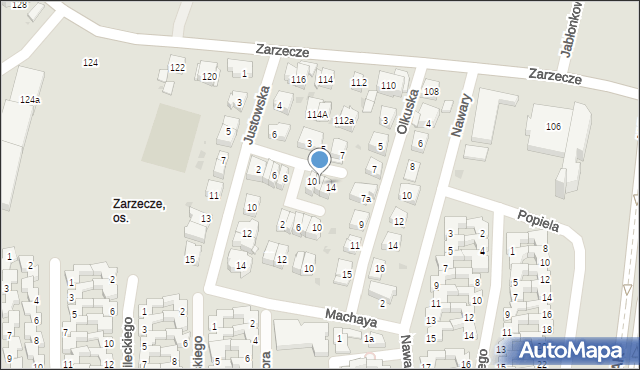 Kraków, Bzymka-Strzałkowskiego Edwarda, 12, mapa Krakowa