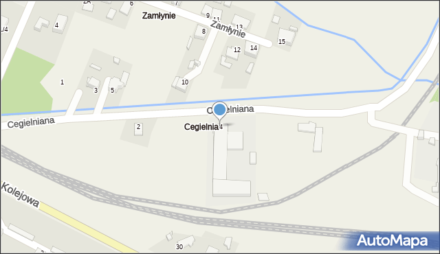 Bodzechów, Cegielniana, 4, mapa Bodzechów