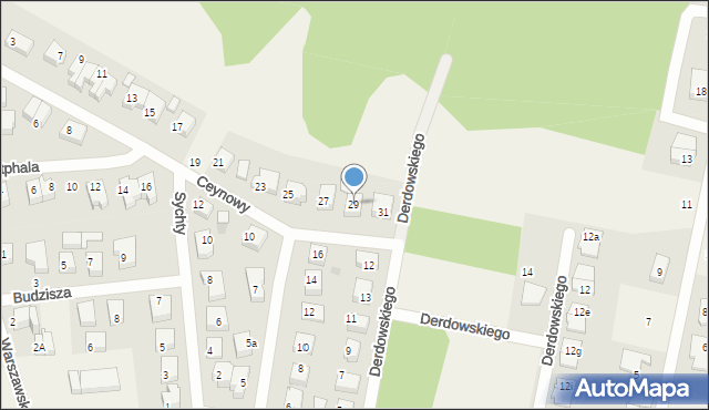 Bojano, Ceynowy Józefa, 29, mapa Bojano