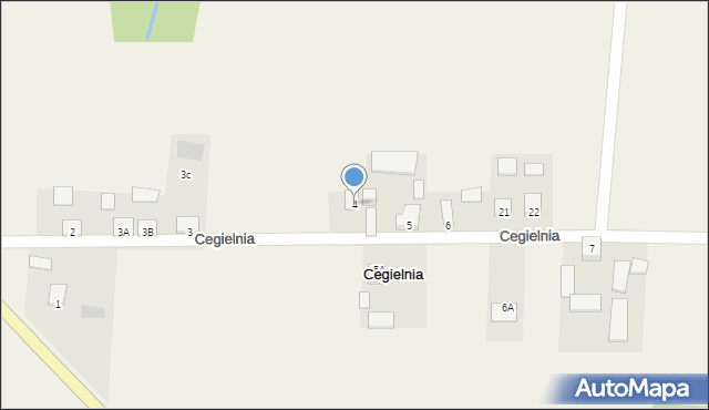 Cegielnia, Cegielnia, 4, mapa Cegielnia