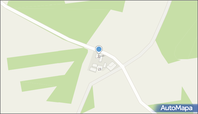 Cegielsko, Cegielsko, 22, mapa Cegielsko