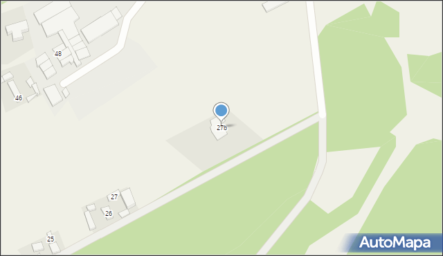 Cegielsko, Cegielsko, 27b, mapa Cegielsko