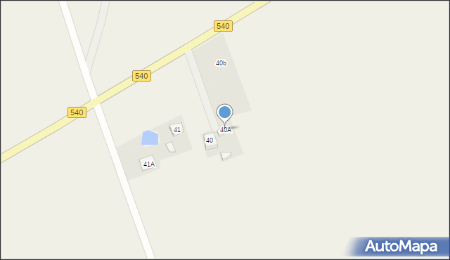 Cekanowo, Cekanowo, 40A, mapa Cekanowo