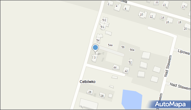 Celbówko, Celbówko, 3/2, mapa Celbówko