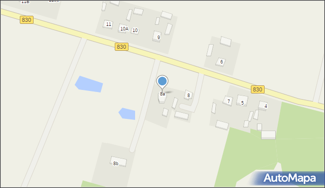 Celejów, Celejów, 8a, mapa Celejów