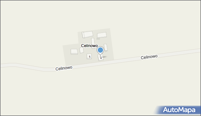 Celinowo, Celinowo, 4, mapa Celinowo