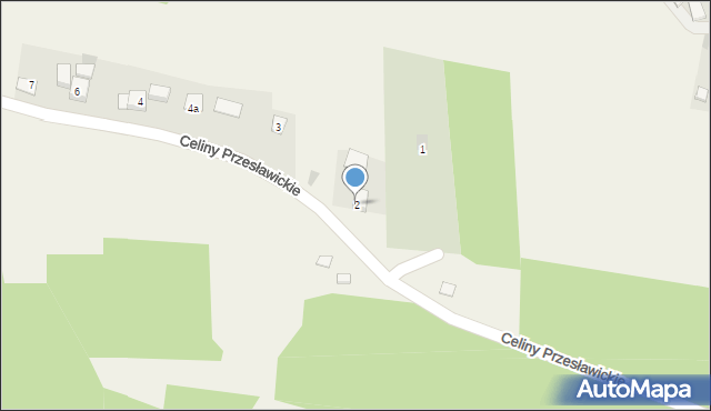 Celiny Przesławickie, Celiny Przesławickie, 2, mapa Celiny Przesławickie