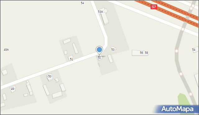Cempkowo, Cempkowo, 52, mapa Cempkowo