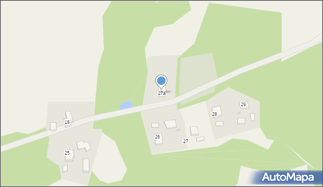 Cetyń, Cetyń, 27a, mapa Cetyń