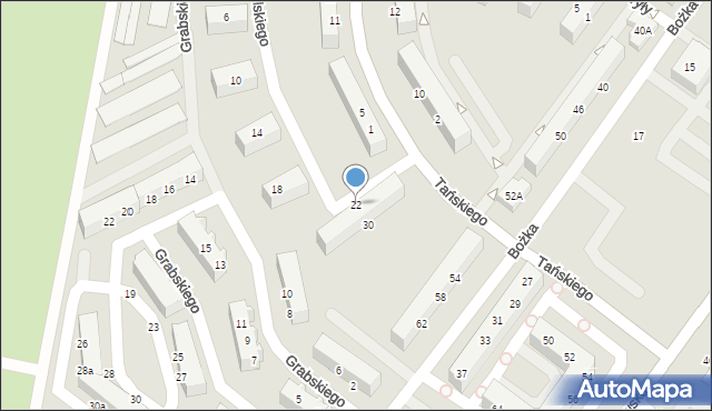 Jelcz-Laskowice, Cegielskiego Hipolita, 22, mapa Jelcz-Laskowice