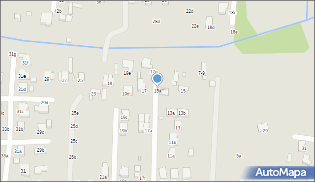 Kalisz, Celtycka, 15a, mapa Kalisza