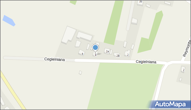 Karsznice, Cegielniana, 4, mapa Karsznice