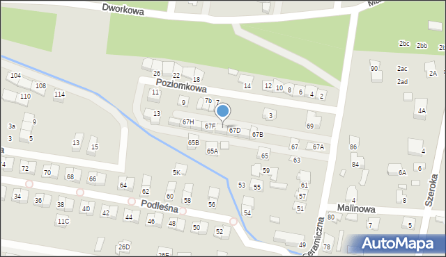 Kobyłka, Ceramiczna, 67E, mapa Kobyłka