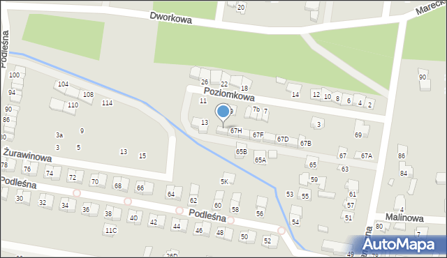 Kobyłka, Ceramiczna, 67J, mapa Kobyłka