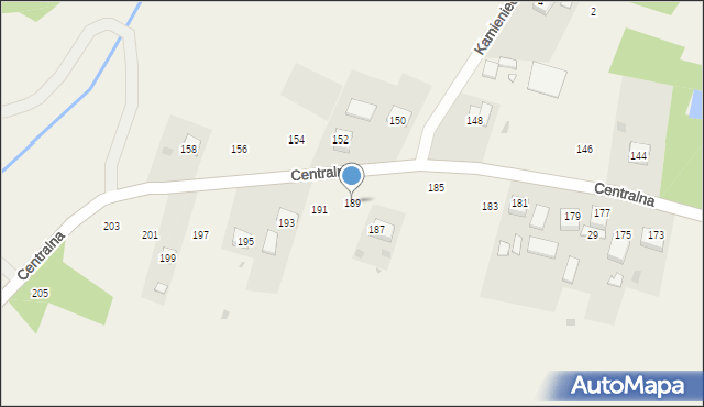 Laskówka Chorąska, Centralna, 189, mapa Laskówka Chorąska