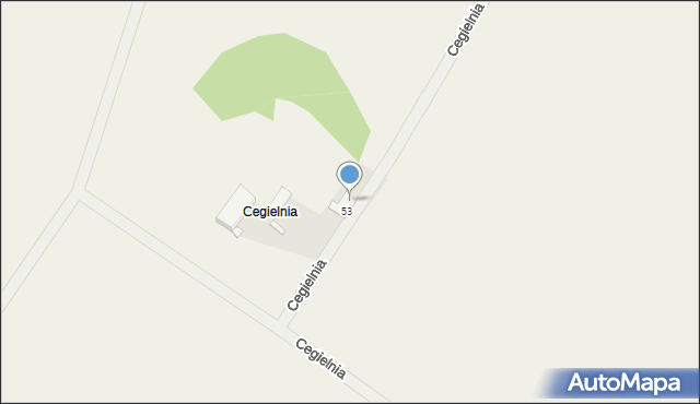 Miechowa, Cegielnia, 54, mapa Miechowa