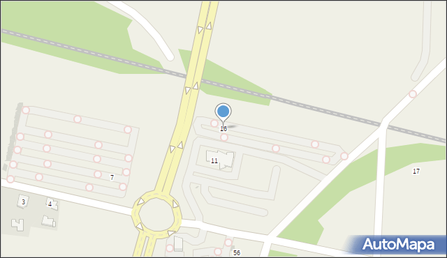 Pyrzowice, Centralna, 1, mapa Pyrzowice