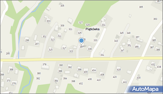 Rudnik, Centralna, 337, mapa Rudnik