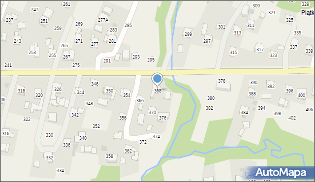 Rudnik, Centralna, 368, mapa Rudnik