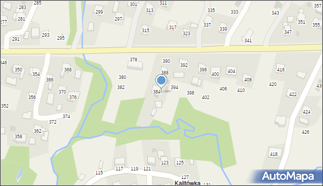 Rudnik, Centralna, 386, mapa Rudnik