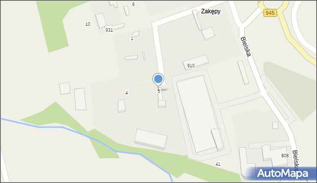 Rybarzowice, Ceglana, 5, mapa Rybarzowice