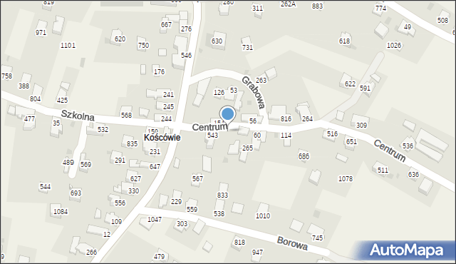 Wieprz, Centrum, 58, mapa Wieprz