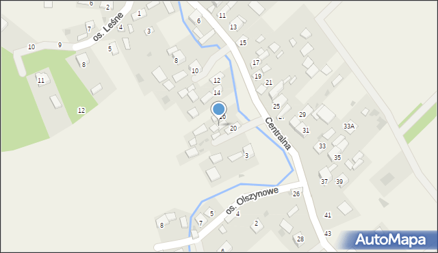 Wokowice, Centralna, 18, mapa Wokowice
