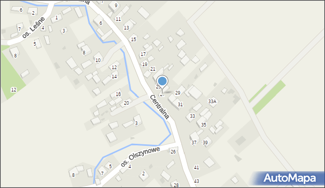 Wokowice, Centralna, 27, mapa Wokowice