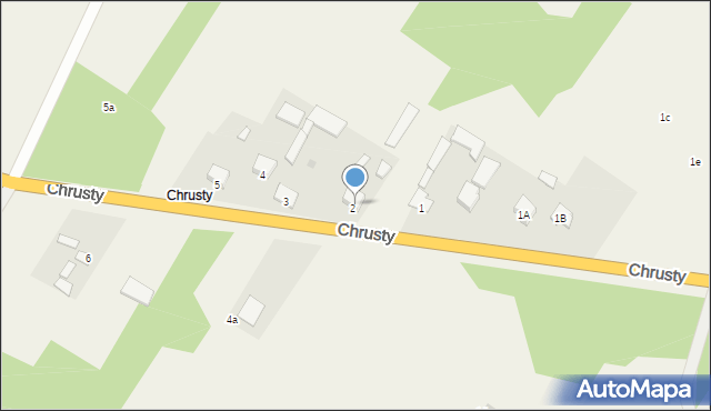 Aleksandrówka, Chrusty, 2, mapa Aleksandrówka