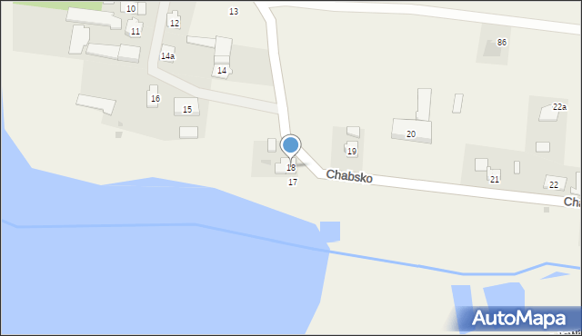 Chabsko, Chabsko, 18, mapa Chabsko