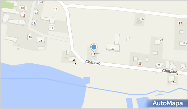 Chabsko, Chabsko, 19, mapa Chabsko