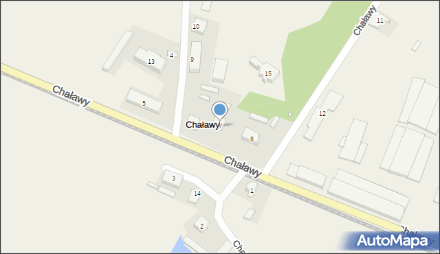 Chaławy, Chaławy, 7, mapa Chaławy