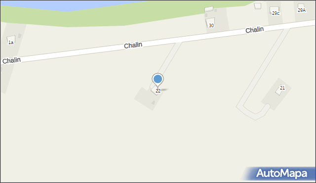Chalin, Chalin, 22, mapa Chalin