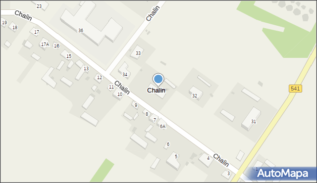 Chalin, Chalin, 35, mapa Chalin