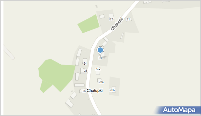 Chałupki, Chałupki, 23, mapa Chałupki