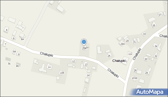 Chałupki, Chałupki, 25A, mapa Chałupki