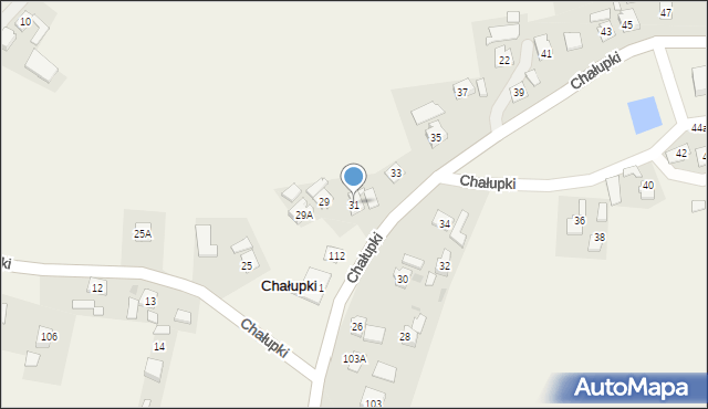 Chałupki, Chałupki, 31, mapa Chałupki