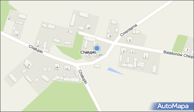 Chałupki, Chałupki, 4, mapa Chałupki