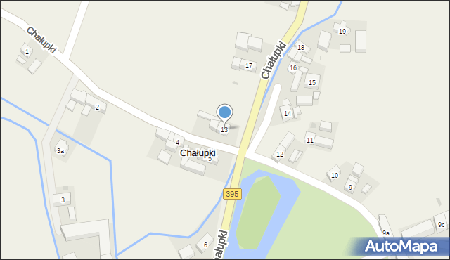 Chałupki, Chałupki, 13, mapa Chałupki