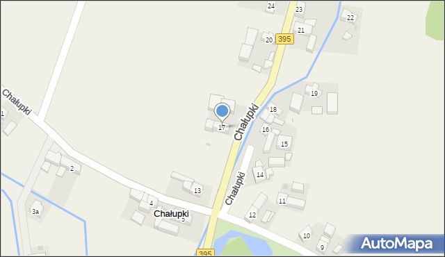 Chałupki, Chałupki, 17, mapa Chałupki