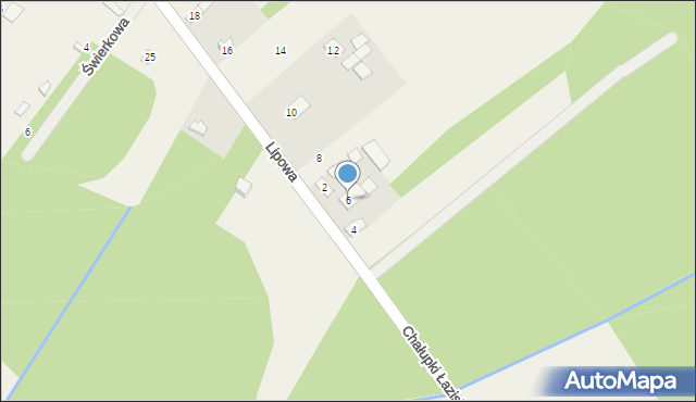 Chałupki Łaziskie, Chałupki Łaziskie, 1A, mapa Chałupki Łaziskie