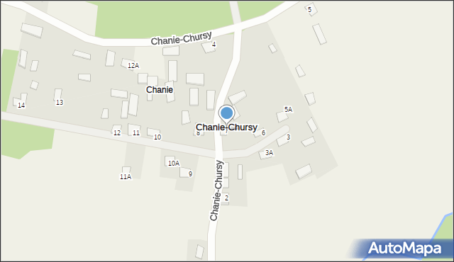 Chanie-Chursy, Chanie-Chursy, 7, mapa Chanie-Chursy