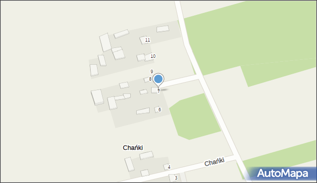 Chańki, Chańki, 7, mapa Chańki