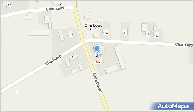 Charbowo, Charbowo, 18, mapa Charbowo
