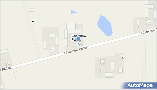 Charchów Pański, Charchów Pański, 11, mapa Charchów Pański