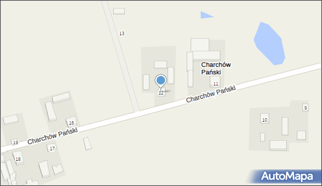 Charchów Pański, Charchów Pański, 12, mapa Charchów Pański