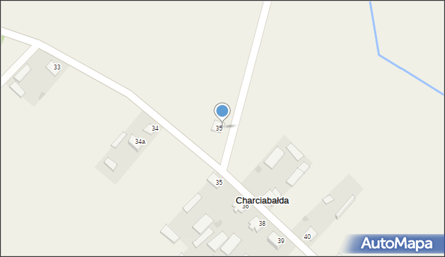 Charciabałda, Charciabałda, 35a, mapa Charciabałda